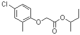 CAS 登录号:67829-78-1, 1-甲基丙基(4-氯-2-甲基苯氧基)乙酸酯