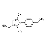 CAS#: 678550-05-5, [1-(4-Ethylphenyl)-2,5-dimethyl-1H-pyrrol-3-yl]methanol