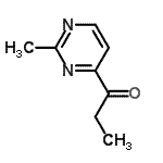 CAS 登录号：67860-39-3， 1-(2-甲基-4-嘧啶基)-1-丙酮