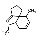 CAS#: 678981-03-8, 10-Ethyl-6-methylspiro[4.5]dec-7-en-1-one