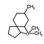 CAS 登录号：678981-42-5， 6-乙基-1-甲氧基-8-甲基螺[4.5]癸烷