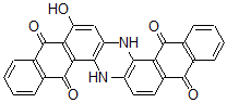 CAS 登录号：67905-10-6， 6,15-二氢-8-羟基-5,9,14,18-蒽吖嗪四酮