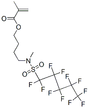 CAS#: 67906-40-5, 4-[Methyl[(Undecafluoropentyl)Sulphonyl]Amino]Butyl Methacrylate