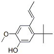 CAS#: 67907-33-9, 5-(1,1-Dimethylethyl)-2-Methoxy-4-(1-Propenyl)Phenol
