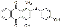 CAS 登录号：67923-50-6， 1-氨基-4-羟基-2-[(4-羟基苯基)硫代]蒽醌