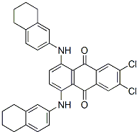 CAS#: 67939-47-3, 2,3-Dichloro-5,8-Bis[(5,6,7,8-Tetrahydro-2-Naphthyl)Amino]Anthraquinone