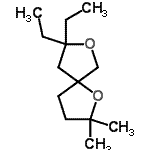 CAS#: 679391-85-6, 8,8-Diethyl-2,2-dimethyl-1,7-dioxaspiro[4.4]nonane