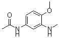 CAS 登录号：67940-01-6， N-[4-甲氧基-3-(甲基氨基)苯基]-乙酰胺