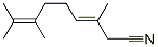 CAS#: 67952-54-9, 3,7,8-Trimethylnona-3,7-Dienenitrile