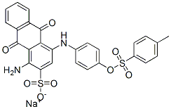 CAS#: 67969-88-4, Sodium 1-Amino-9,10-Dihydro-4-[[4-[[(4-Methylphenyl)Sulphonyl]Oxy]Phenyl]Amino]-9,10-Dioxoanthracene-2-Sulphonate