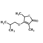 CAS#: 679828-62-7, 4-Isobutoxy-3,5-dimethyl-2(5H)-thiophenone