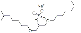 CAS#: 67989-72-4, Sodium 2-(Isooctyloxy)-1-[(Isooctyloxy)Methyl]Ethyl Sulphate