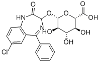 CAS 登录号：6801-81-6， 奥沙西泮葡糖苷酸