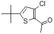 CAS 登录号：680211-01-2， 1-[3-氯-5-叔丁基-2-噻吩基]-乙酮