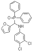 CAS 登录号：680212-11-7， 3,4-二氯-N-[(二苯基磷酰)(2-呋喃基)甲基]苯胺