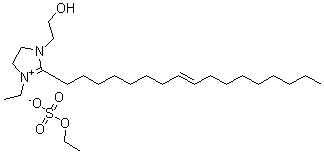 CAS#: 68039-12-3, 1-(2-Hydroxyethyl)-2-(8-heptadecenyl)-3-ethylimidazolinium, ethosulfate