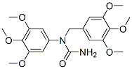 CAS 登录号:68061-09-6, N-(3,4,5-三甲氧基苯基)-N-((3,4,5-三甲氧基苯基)甲基)-脲