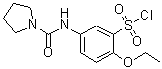 CAS 登录号：680618-12-6， 2-乙氧基-5-[(1-吡咯烷基羰基)氨基]苯磺酰氯