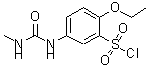 CAS 登录号：680618-13-7， 2-乙氧基-5-[(甲基氨基甲酰)氨基]苯磺酰氯