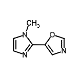 CAS 登录号：681135-49-9， 5-(1-甲基-1H-咪唑-2-基)-1,3-恶唑