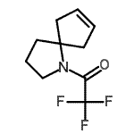 CAS 登录号：681283-60-3， 1-(1-氮杂螺[4.4]壬-7-烯-1-基)-2,2,2-三氟乙烷酮