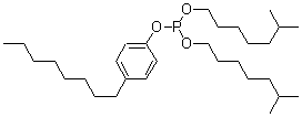 CAS#: 68133-13-1, Phosphorous Acid Diisooctyl 4-Octylphenyl Ester