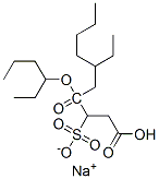 CAS 登录号：68133-68-6， 1-(2-乙基己基) 4-己基 2-磺酸基琥珀酸酯钠盐