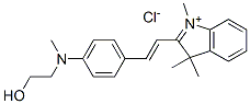 CAS#: 68140-79-4, 2-[2-[4-[(2-Hydroxyethyl)Methylamino]Phenyl]Vinyl]-1,3,3-Trimethyl-3H-Indolium Chloride
