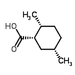 CAS 登录号：681448-22-6， (1S,2R,5S)-2,5-二甲基环己烷羧酸