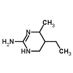 CAS#: 681481-52-7, 5-Ethyl-4-methyl-1,4,5,6-tetrahydro-2-pyrimidinamine