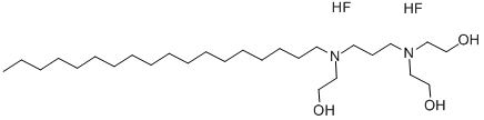 CAS#: 6818-37-7, Bis(Hydroxyethyl)-Aminopropyl-N-Hydroxyethyl-Octadecylamine Dihydrofluoride