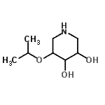 CAS#: 682331-11-9, 5-Isopropoxy-3,4-piperidinediol