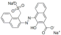 CAS 登录号：68258-66-2， 3-羟基-4-[[1-(磺酸基甲基)-2-萘基]偶氮]-2-萘甲酸二钠