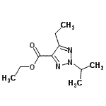 CAS#: 682757-69-3, Ethyl 5-ethyl-2-isopropyl-2H-1,2,3-triazole-4-carboxylate
