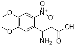 CAS 登录号：682804-28-0， 3-氨基-3-(4,5-二甲氧基-2-硝基-苯基)丙酸