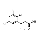 CAS#: 682804-30-4, 3-amino-3-(2,3,5-trichlorophenyl)propanoic acid