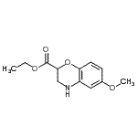CAS#: 68281-50-5, Ethyl 6-methoxy-3,4-dihydro-2H-1,4-benzoxazine-2-carboxylate