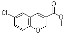 CAS 登录号：68281-65-2， 6-氯-2H-1-苯并吡喃-3-羧酸甲酯