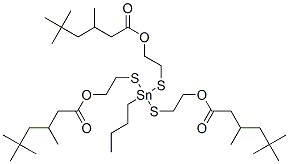 CAS#: 68298-43-1, (Butylstannylidyne)Tris(Thioethylene) Tris(3,5,5-Trimethylhexanoate)