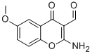 CAS 登录号：68301-78-0， 2-氨基-6-甲氧基-4-氧代-4H-苯并吡喃-3-甲醛