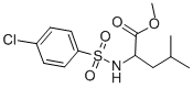 CAS#: 68305-85-1, Methyl 2-([(4-Chlorophenyl)Sulfonyl]Amino)-4-Methylpentanoate