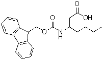 CAS#: 683219-85-4, 3-{[(9H-Fluoren-9-ylmethoxy)carbonyl]amino}heptanoic acid