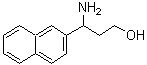 CAS 登录号：683220-51-1， 3-氨基-3-(2-萘基)-1-丙醇