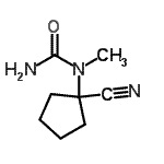 CAS 登录号：683222-70-0， 1-(1-氰基环戊基)-1-甲基脲