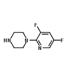 CAS#: 683241-04-5, 1-(3,5-Difluoro-2-pyridinyl)piperazine