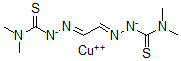 CAS#: 68340-93-2, Copper (II) Pyruvaldehyde Bis(N(4)-Dimethylthiosemicarbazone)