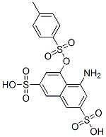 CAS#: 6837-93-0, 4-Amino-5-(Tosyloxy)Naphthalene-2,7-Disulfonic Acid