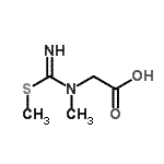 CAS 登录号：683737-22-6， N-甲基-N-[(甲硫基)亚氨代甲酰基]甘氨酸
