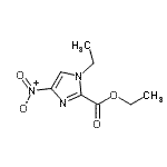 CAS#: 683815-48-7, Ethyl 1-ethyl-4-nitro-1H-imidazole-2-carboxylate