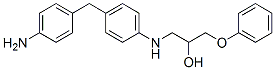 CAS 登录号：68391-25-3， 1-[[4-[(4-氨基苯基)甲基]苯基]氨基]-3-苯氧基丙-2-醇
